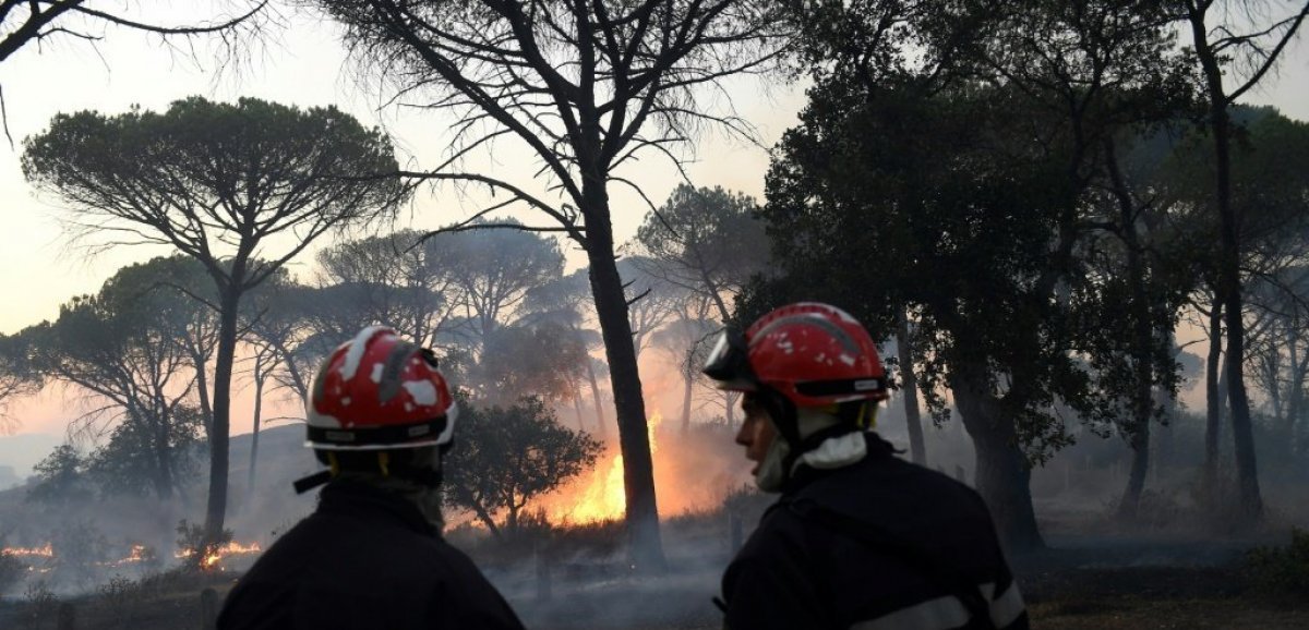 Incendie sur la Côte d'Azur: une personne décédée