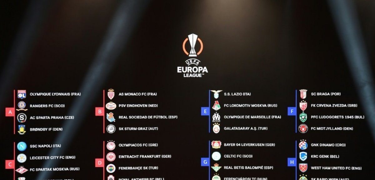 Ligue Europa: du lourd pour Monaco et Marseille, Lyon verni