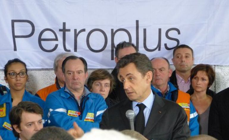 Nicolas Sarkozy à Petroplus : "Sans ce contrat, c'était fini"