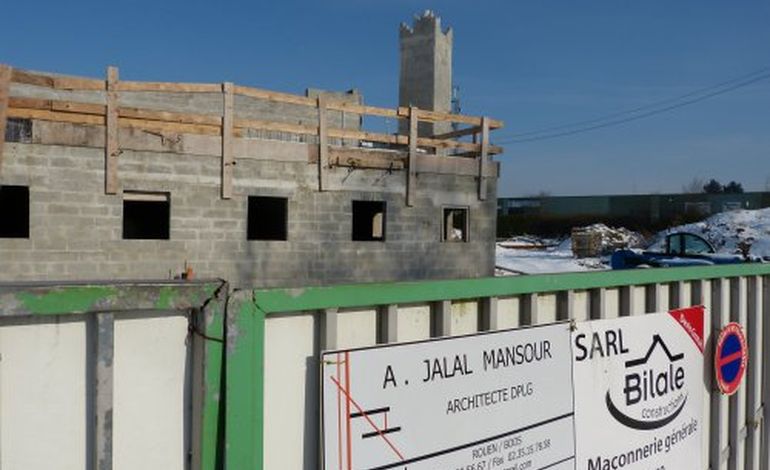 La future mosquée de Canteleu s’élève au gré des dons