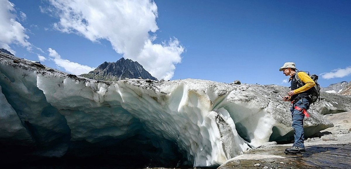Matthias Huss, témoin vigilant de l'inexorable recul des glaciers suisses