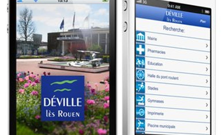 Déville-lès-Rouen lance à son tour son appli iPhone