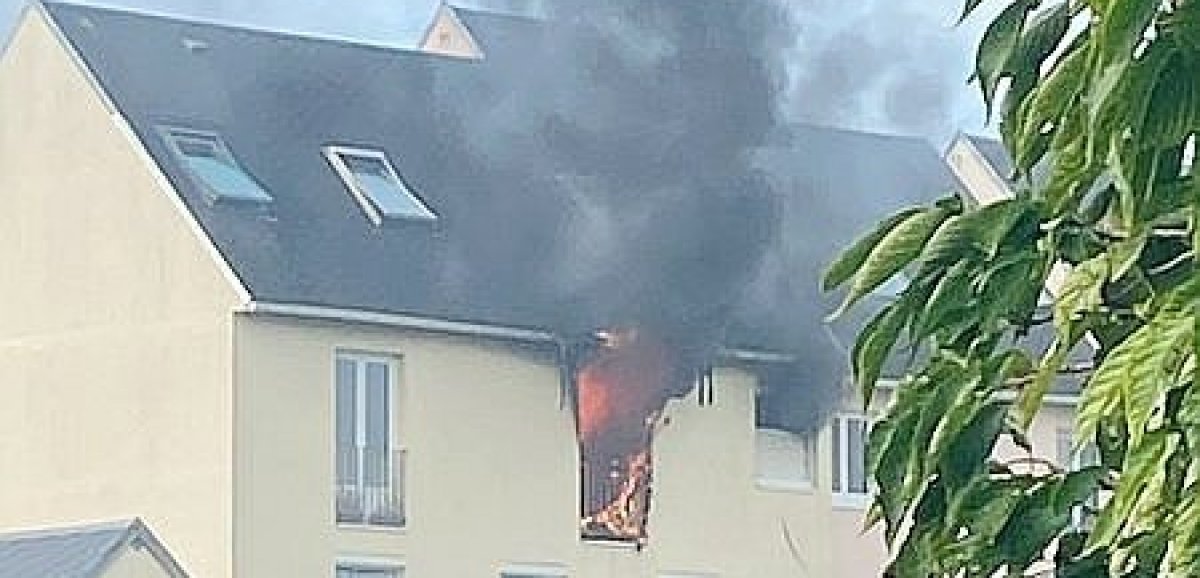 Près du Havre. Brûlé dans un incendie, un homme héliporté en urgence absolue