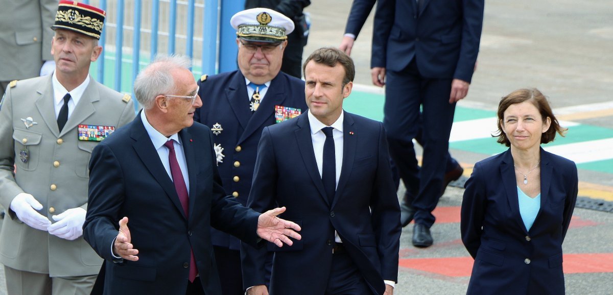 Calvados. Emmanuel Macron attendu "de pied ferme" à Arromanches