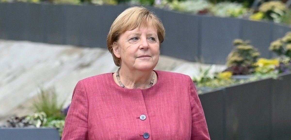"L'une des nôtres": Angela Merkel se ressource dans la ville de son enfance
