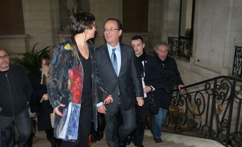 François Hollande zappe sa promenade dans les rues de Rouen