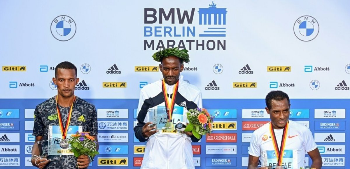 Marathon de Berlin: Bekele battu, son compatriote Adola vainqueur