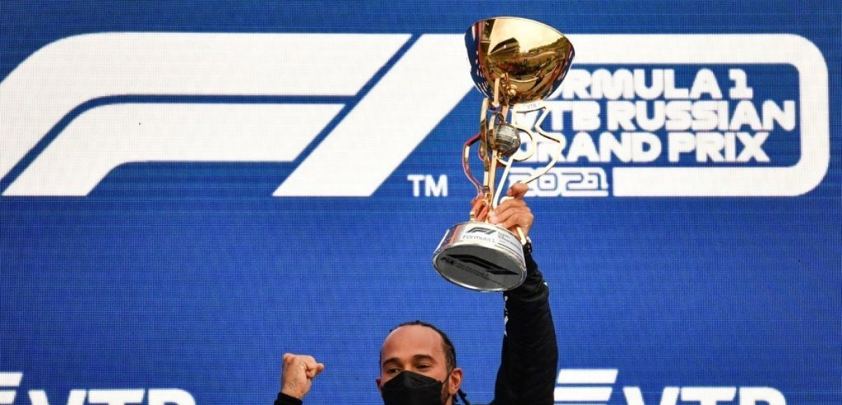 F1: Hamilton remporte sa 100e victoire en Russie et reprend la tête du championnat