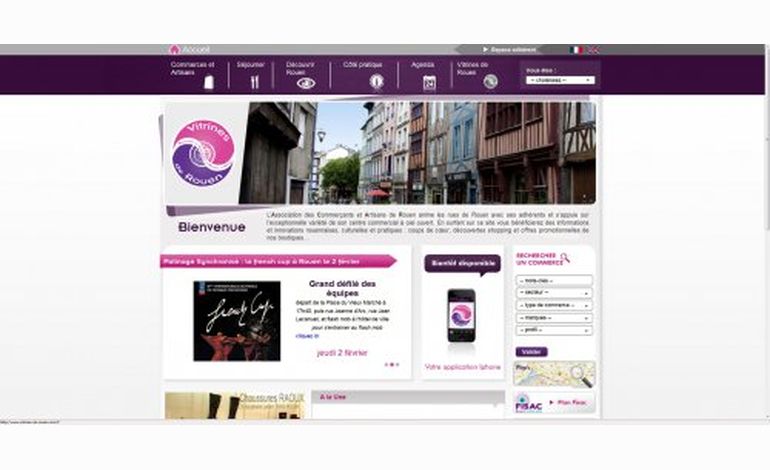 Commerce : les Vitrines de Rouen ouvrent leur site internet