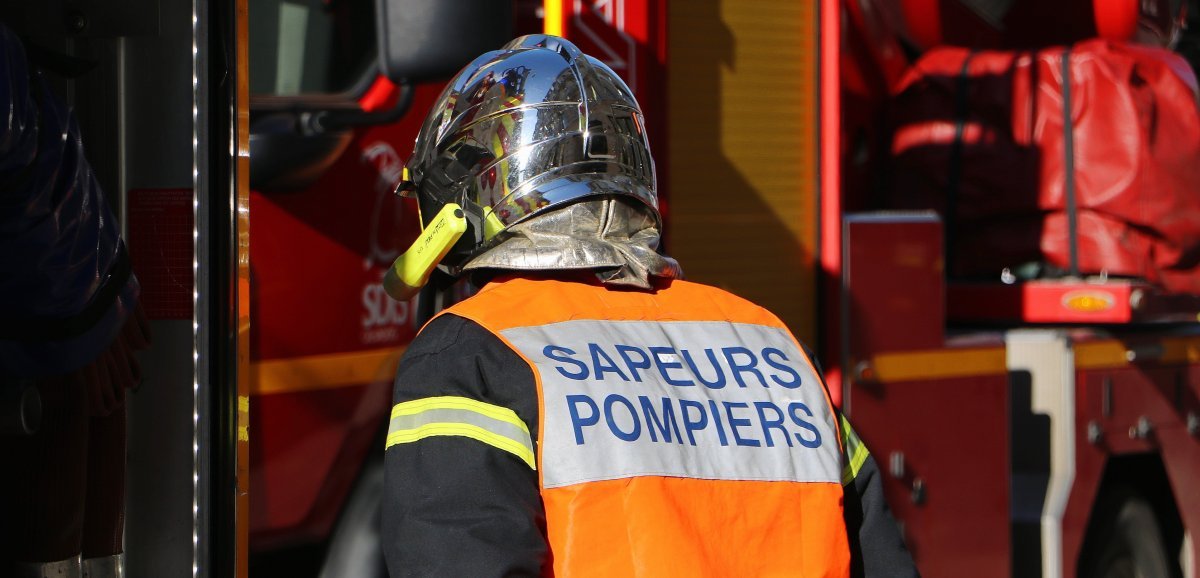 [Actualisé] Près de Rouen. Une maison s'embrase après un feu de cheminée