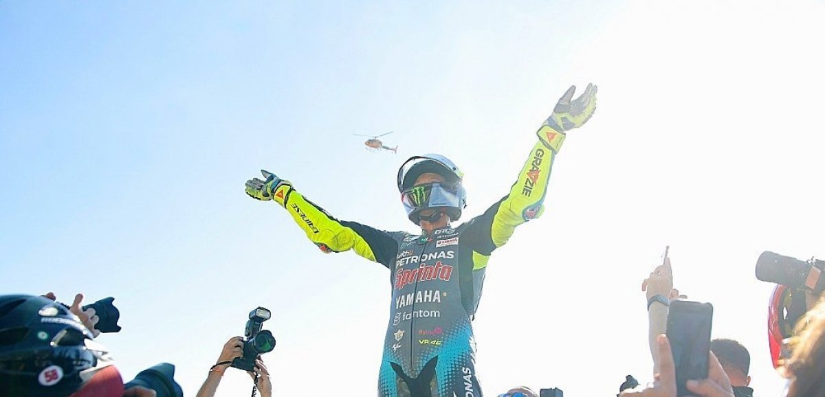 MotoGP: Rossi met fin à sa carrière, victoire de Bagnaia à Valence