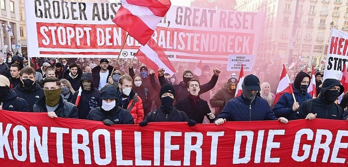 Pandémie: manifestations en Autriche et aux Pays-Bas contre les mesures anti-Covid