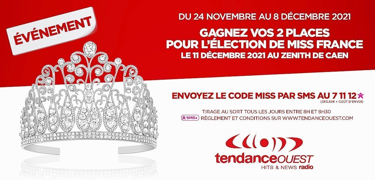 Cadeaux. Gagnez vos places pour assister à l'élection de Miss France 2022 !