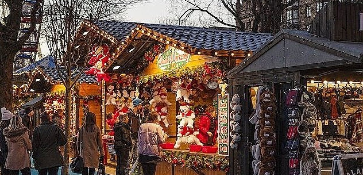 Caen. Les chalets du marché de Noël enfin ouverts !