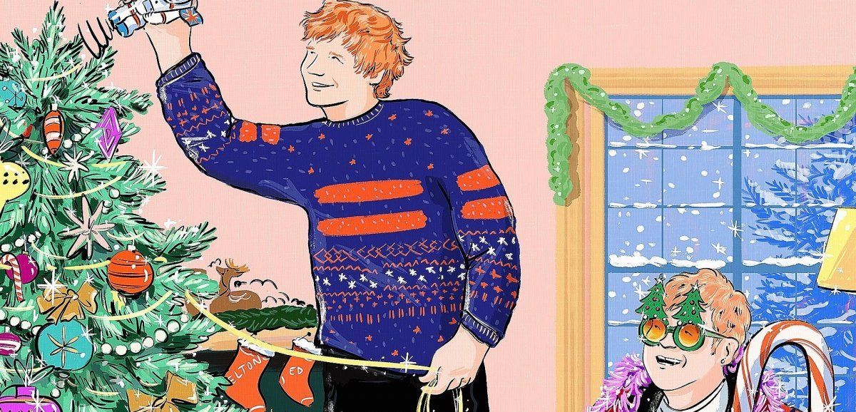 Musique. Ed Sheeran et Elton John préparent une musique de Noël