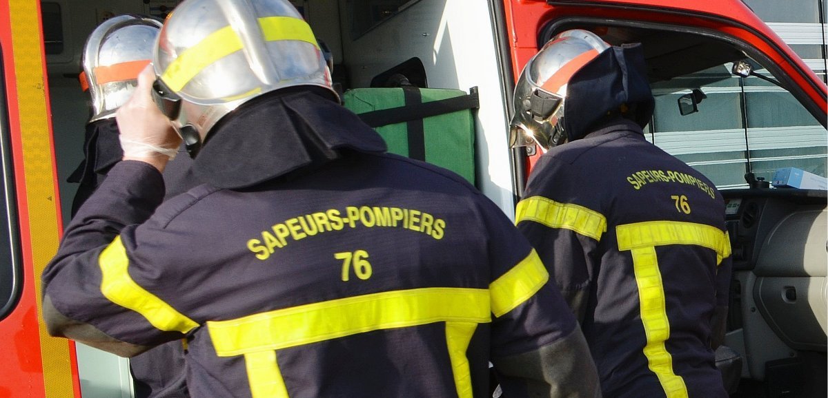 Rouen. Départ de feu sur une péniche, 40 pompiers mis en alerte