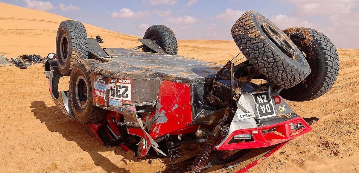 Dakar 2022. Carlos Checa, pilote du team manchois MD Rallye Sport, victime d'un accident