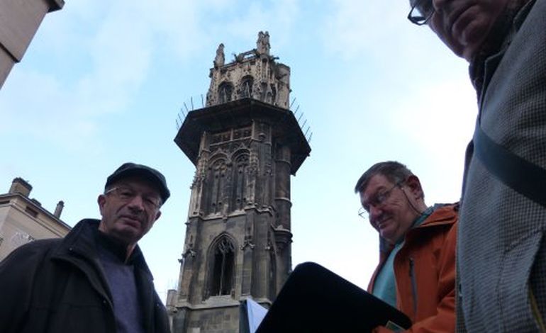 Rouen : la Tour Saint-André attend son heure