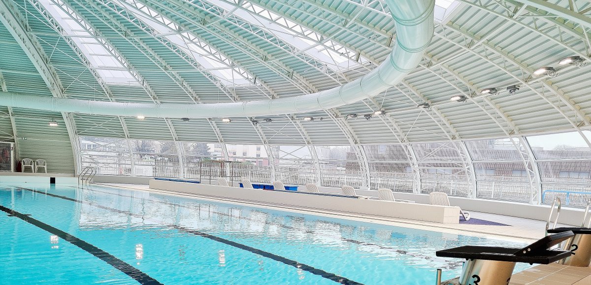 [Vidéo+photos]. La piscine tournesol de Petit-Quevilly rénovée et modernisée