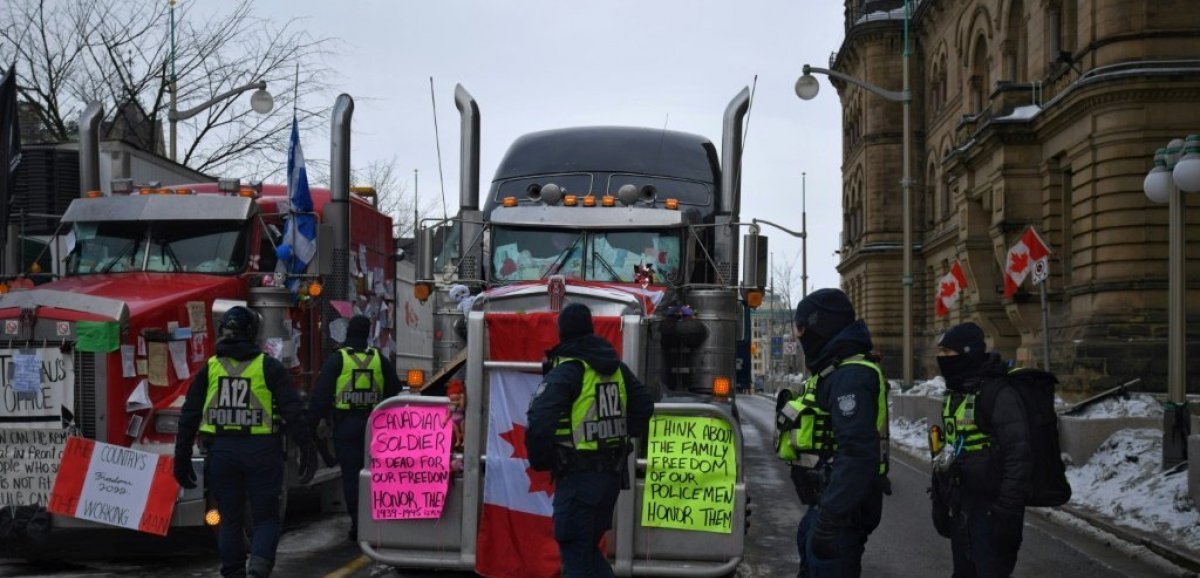 Contestation au Canada: la police lance un ultimatum aux manifestants