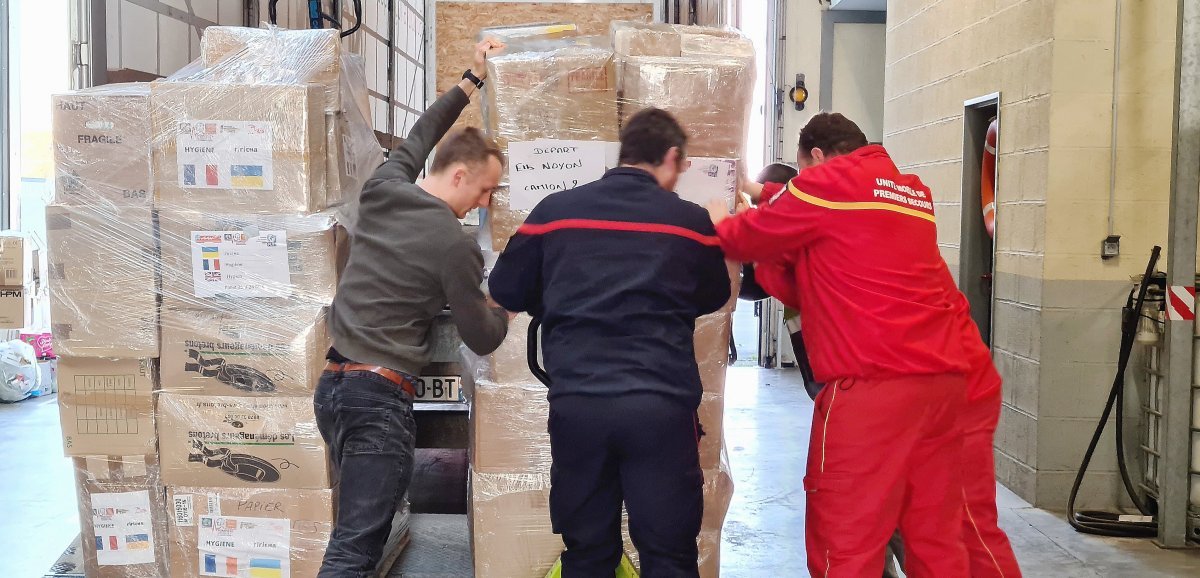 Ukraine. 127 tonnes de dons collectés par Pompiers missions humanitaires