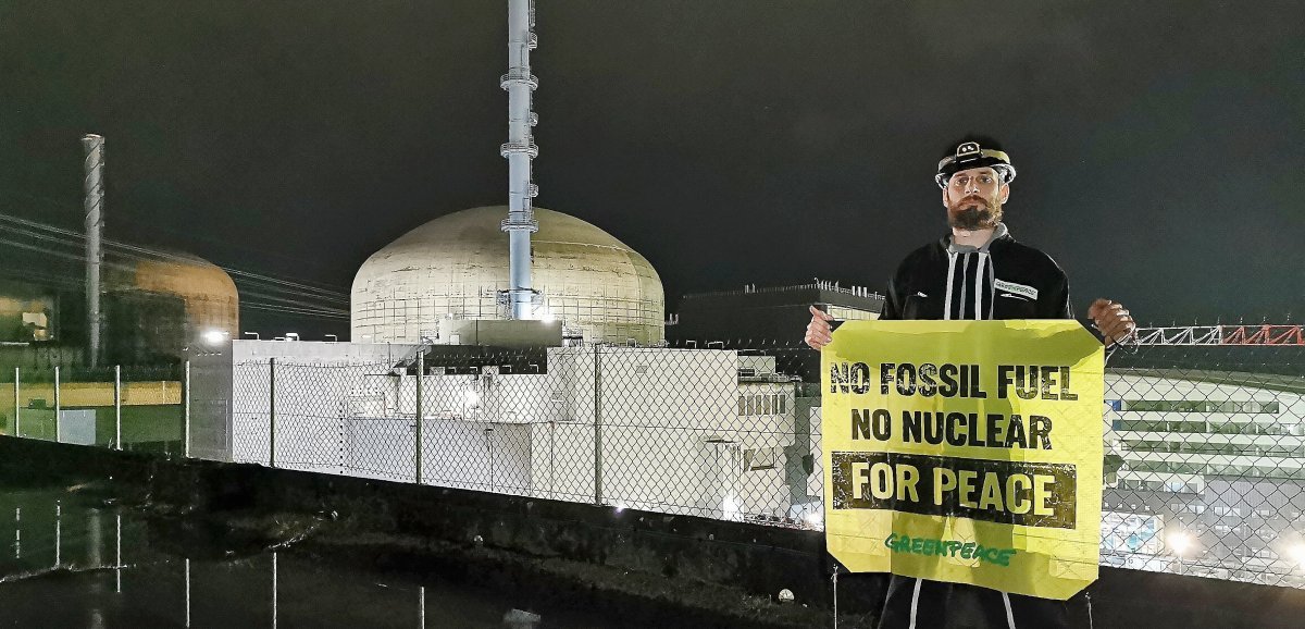 Nucléaire. L'accès de l'EPR de Flamanville bloqué par Greenpeace