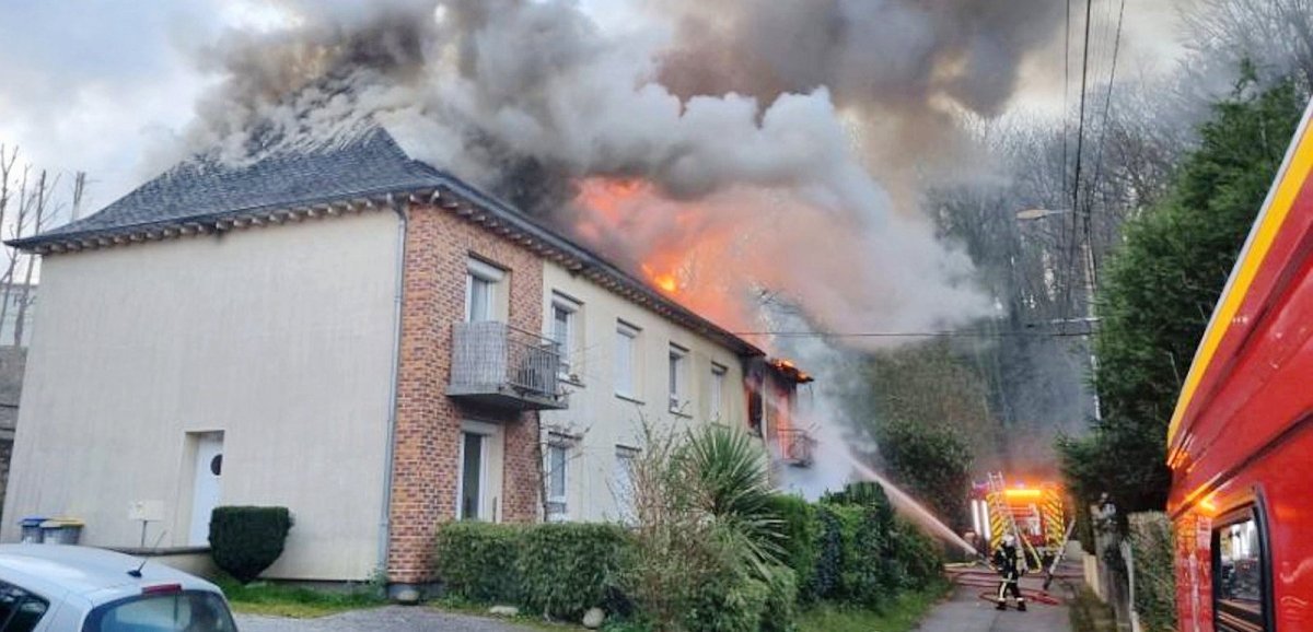 Cherbourg. Deux enfants décèdent dans un violent incendie 