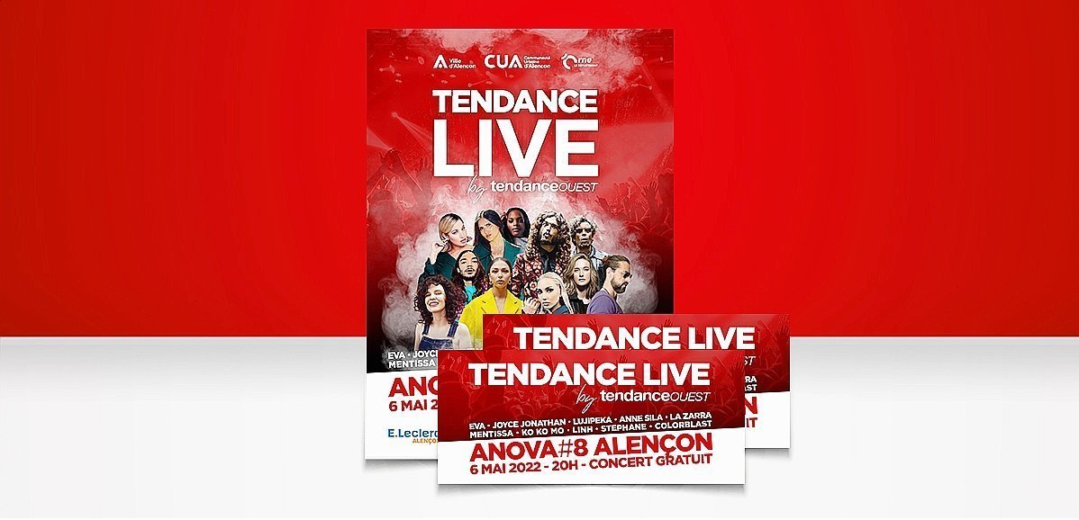 Cadeaux. Troisième semaine pour remporter vos places pour le Tendance Live !