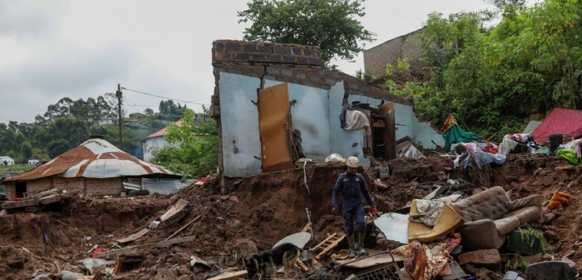 En Afrique du Sud, des kilomètres de boue et des disparus après les inondations