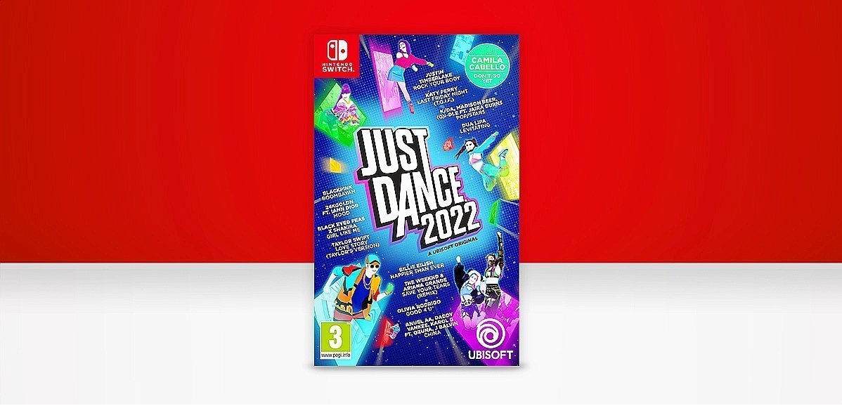 Cadeaux. Chaque matin, gagnez votre jeu Just Dance 2022 sur Nintendo Switch