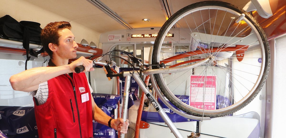 Normandie. Prendre son vélo à bord d'un train Nomad cet été : comment ça marche ?