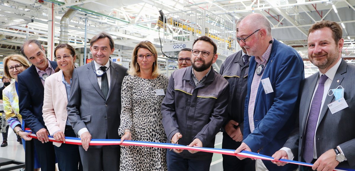 Cléon. Renault inaugure sa nouvelle ligne de production de moteurs électriques