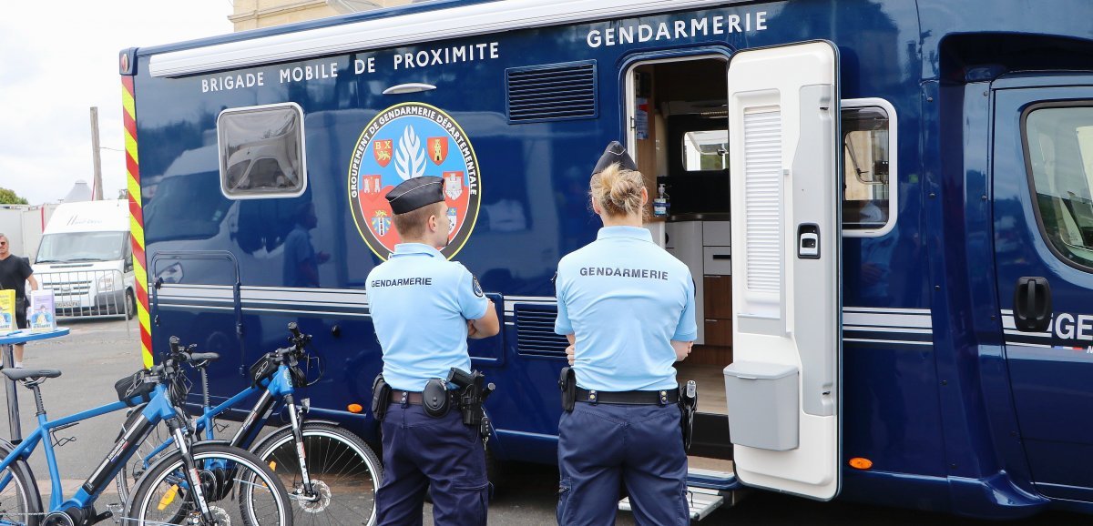 [Vidéo] Insolite. Les gendarmes du Calvados se déplacent en camping-car