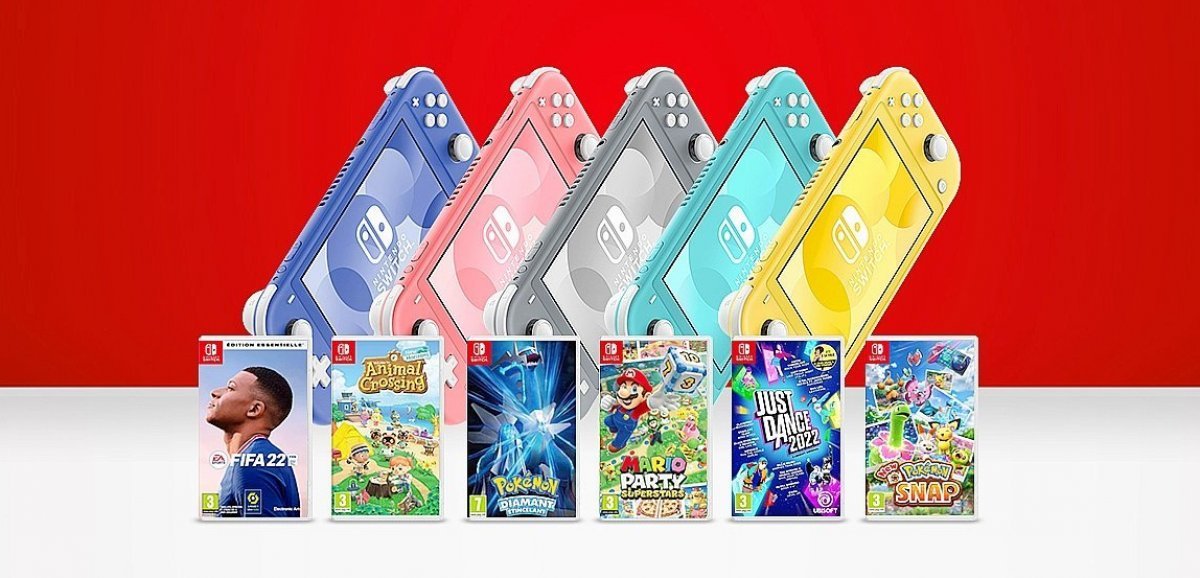 Cadeaux. Gagnez la Nintendo Switch Lite et le jeu New Pokémon Snap !