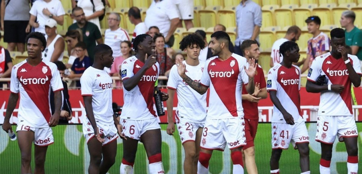 Ligue 1: à dix et combatif, Monaco arrache le nul contre Rennes