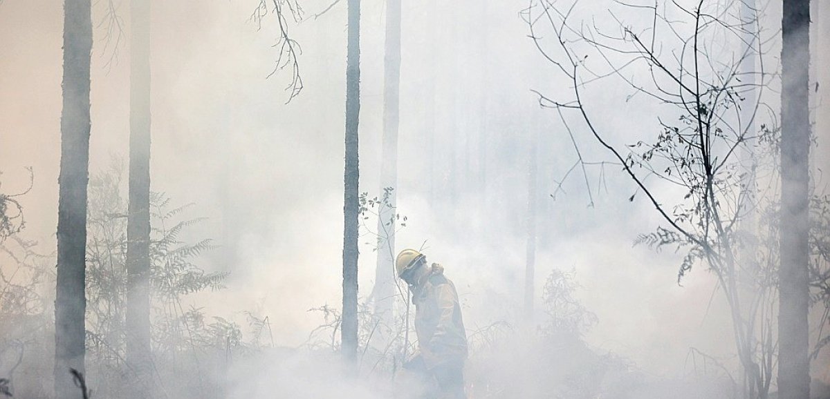 Incendie en Gironde: la pluie offre un répit mais "les risques de reprises persistent"
