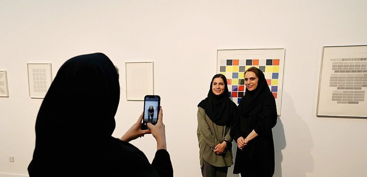A Téhéran, des chefs-d'oeuvre occidentaux attirent de nombreux visiteurs