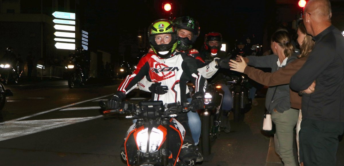 [Vidéo + photos] Saint-Lô. Plus de 6 000 motards défilent dans les rues de la commune