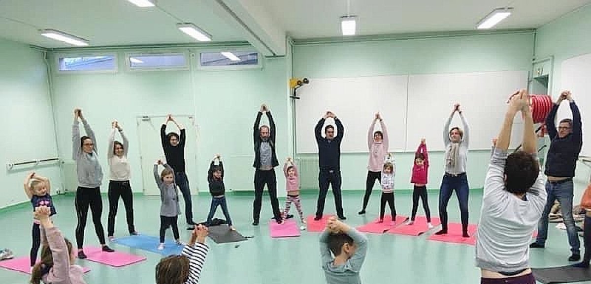 Bretteville-sur-Odon. A Caen, faire du yoga en famille, c'est possible avec Les p'tits yogis !