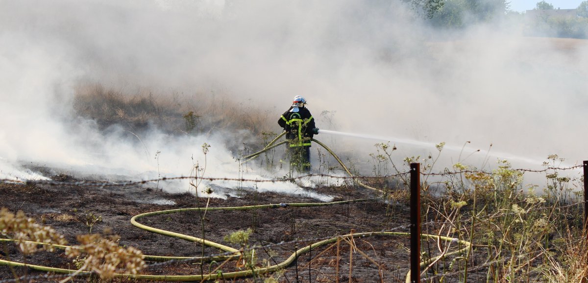 Calvados. Incendies : près de 600 interventions pour les pompiers cet été