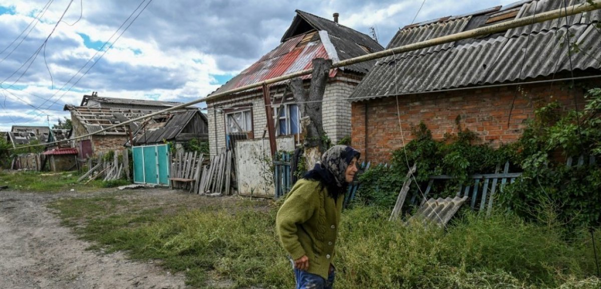 En Ukraine, les derniers habitants de Siversk pris entre deux feux