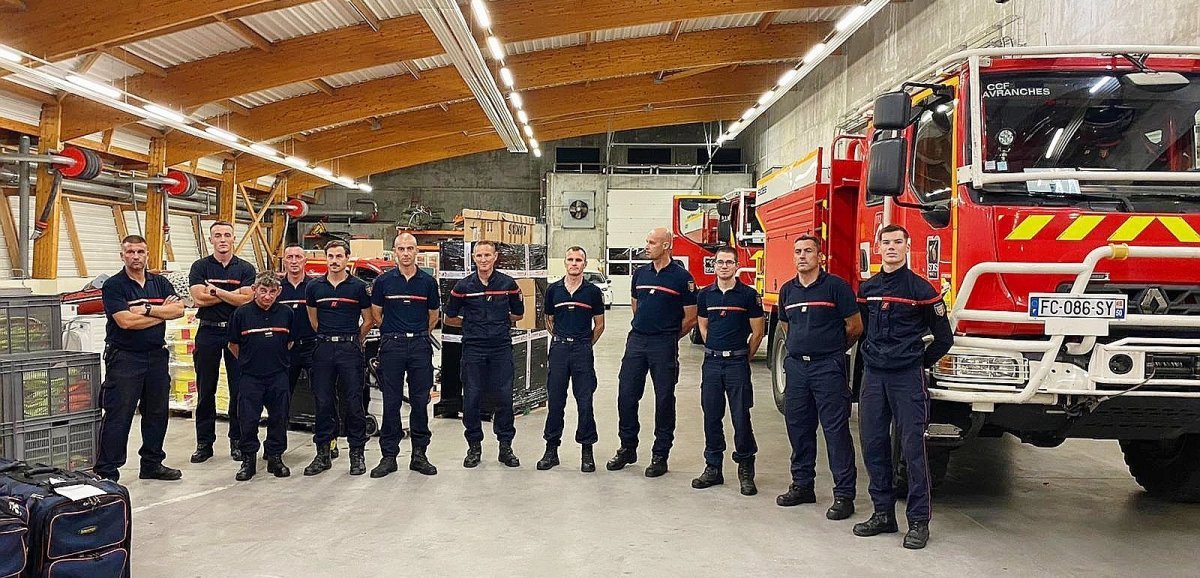 Manche. Les sapeurs-pompiers de nouveau partis en Gironde