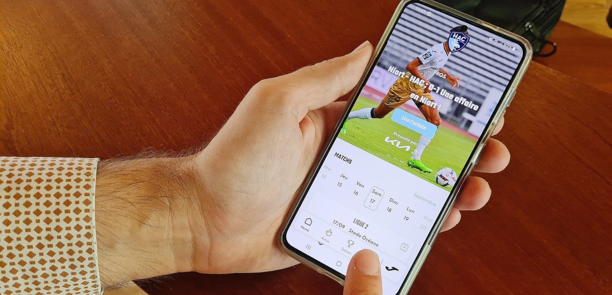 Football. Le Havre AC lance son appli mobile pour suivre les matchs en direct