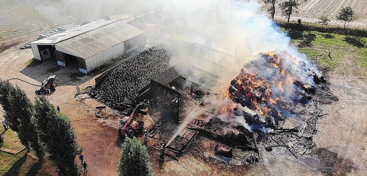 Saint-Jouin-Bruneval. Incendie agricole près du Havre : au moins 19 taurillons morts