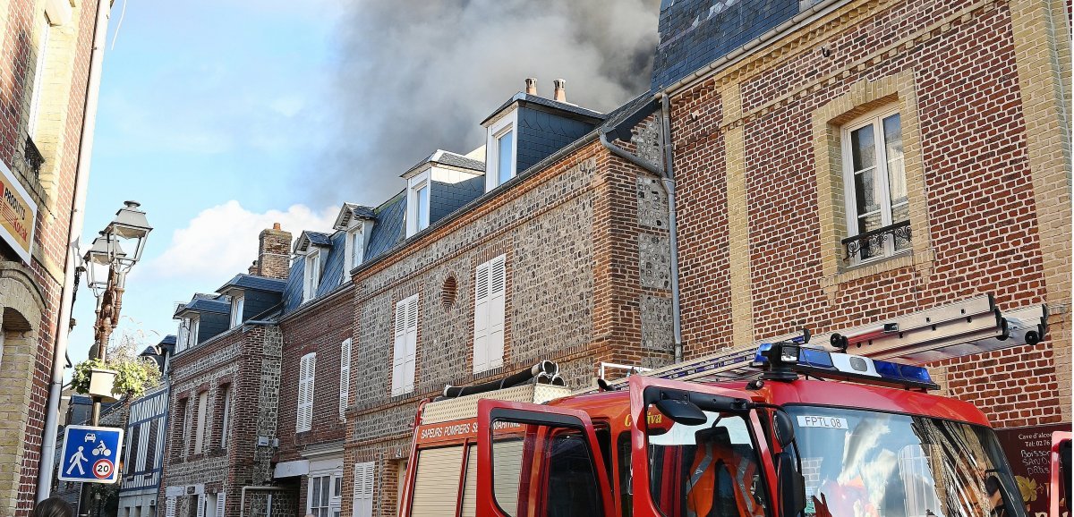 Seine-Maritime. Deux maisons endommagées par les flammes