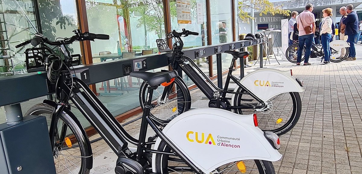 Alençon. Une station de vélos électriques en libre-service sur le site universitaire