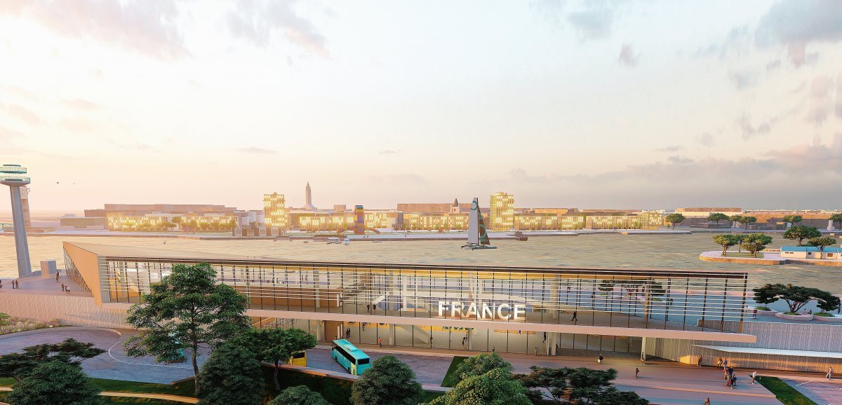 Le Havre. Lieu de promenade, vue imprenable… Le futur terminal croisière en images