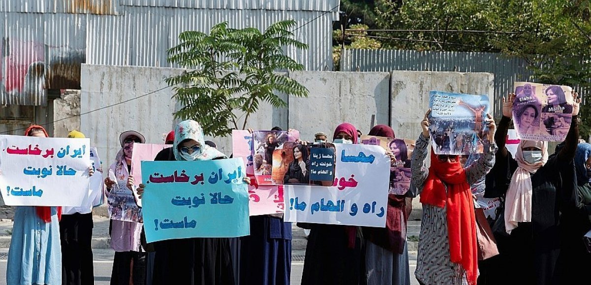 Afghanistan: des talibans tirent en l'air pour disperser une manifestation de soutien aux femmes iraniennes