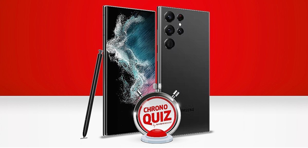 Cadeaux. Jouez au Chrono Quiz pour gagner le Samsung Galaxy S22 Ultra !