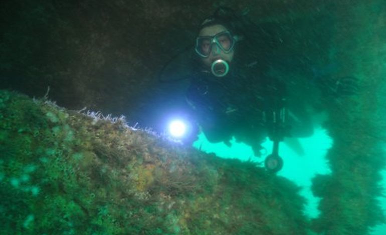 En plongée parmi les épaves  sous-marines de la Manche